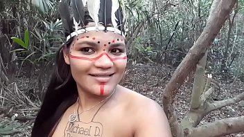 Tigresa Vip Berpura-pura Jadi Gadis Indian Dan Menyerang Si Penebang Kayu, Tapi Dia Langsung Menusuk Lubang Pantatnya